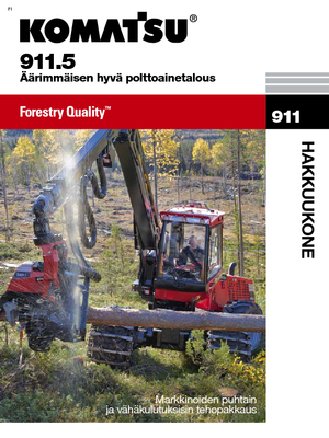 Betakartógépek Komatsu 911.5