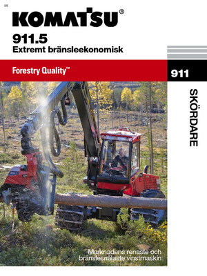 Betakartógépek Komatsu 911.5