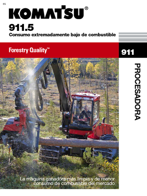 Betakartógépek Komatsu 911.5