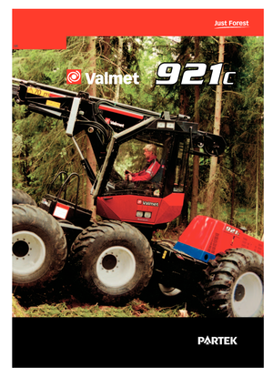 Betakartógépek Valmet 921 C
