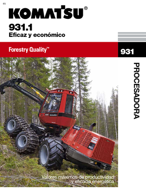 Betakartógépek Komatsu 931.1