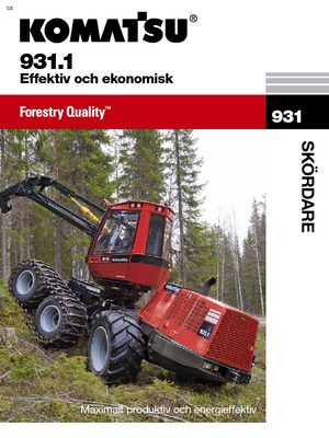 Betakartógépek Komatsu 931.1