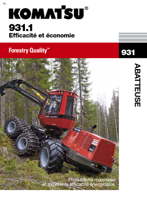 Betakartógépek Komatsu 931.1