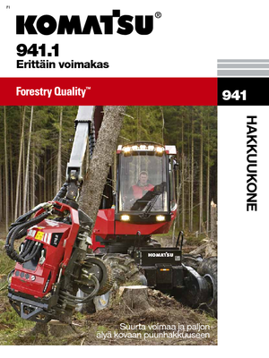 Betakartógépek Komatsu 941.1