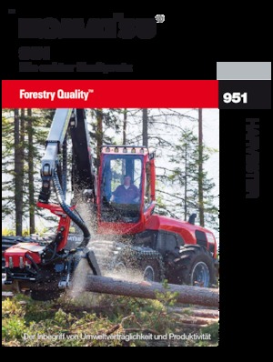 Betakartógépek Komatsu 951