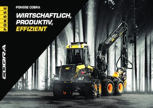 Betakartógépek Ponsse Cobra