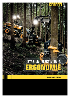 Betakartógépek Ponsse Ergo