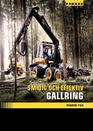 Betakartógépek Ponsse Fox