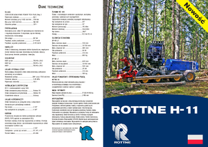 Betakartógépek Rottne H 11
