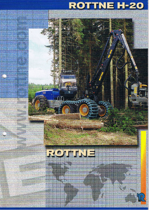 Betakartógépek Rottne H 20
