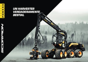 Betakartógépek Ponsse Scorpion