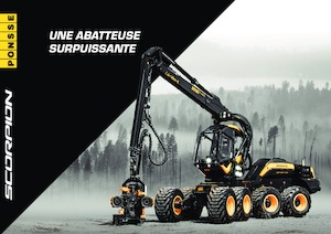 Betakartógépek Ponsse Scorpion