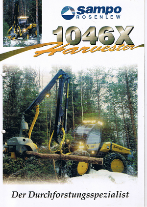 Betakartógépek Sampo Rosenlew SR 1046 X