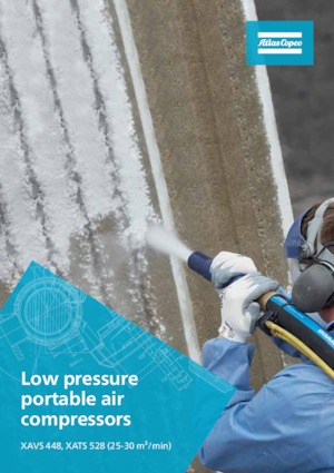 Mobilkompresszorok - dízel, elektromos, benzines Atlas Copco XAVS 448 SD