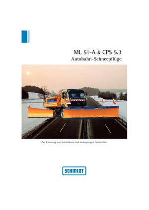 Autópálya hóekék Schmidt ML 51 A