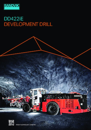 Vizszintes fúrógépek Sandvik DD422iE