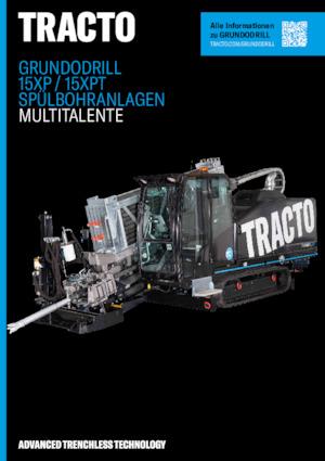 Vizszintes fúrógépek TRACTO-Technik Grundodrill 15 XP