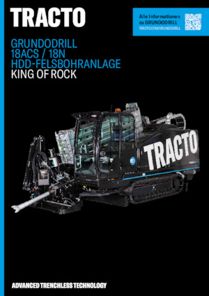 Vizszintes fúrógépek TRACTO-Technik Grundodrill 18 ACS