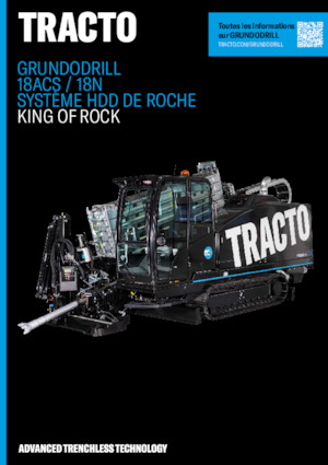 Vizszintes fúrógépek TRACTO-Technik Grundodrill 18 ACS