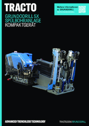 Vizszintes fúrógépek TRACTO-Technik Grundodrill 5 X