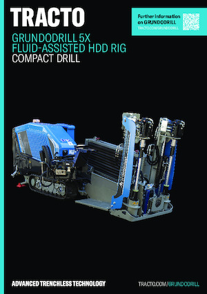 Vizszintes fúrógépek TRACTO-Technik Grundodrill 5 X