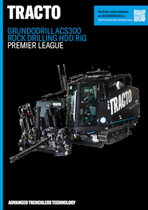 Vizszintes fúrógépek TRACTO-Technik Grundodrill ACS 300