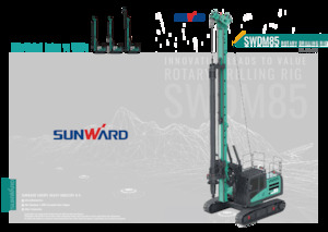 Vizszintes fúrógépek Sunward SWDM85