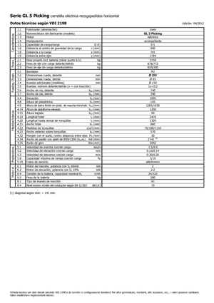Horizontál kommisiózó targoncák Icem GL 5 Picking