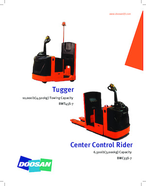 Horizontál kommisiózó targoncák Doosan BWC33S-7