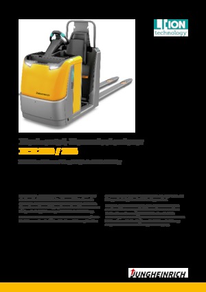 Horizontál kommisiózó targoncák Jungheinrich ECE 220