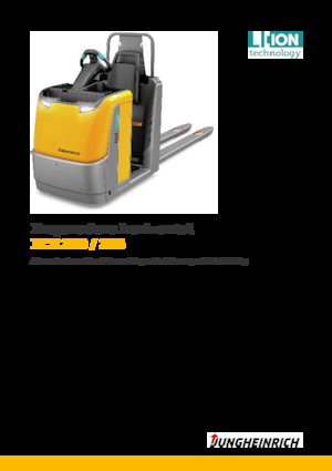 Horizontál kommisiózó targoncák Jungheinrich ECE 220