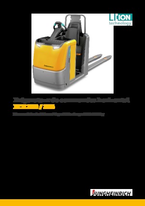 Horizontál kommisiózó targoncák Jungheinrich ECE 220