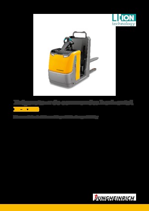 Horizontál kommisiózó targoncák Jungheinrich ECE 310