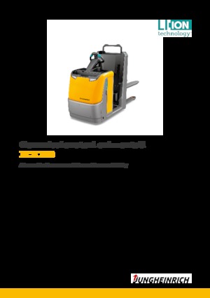 Horizontál kommisiózó targoncák Jungheinrich ECE 310