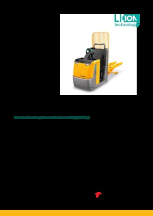 Horizontál kommisiózó targoncák Jungheinrich ECE 320