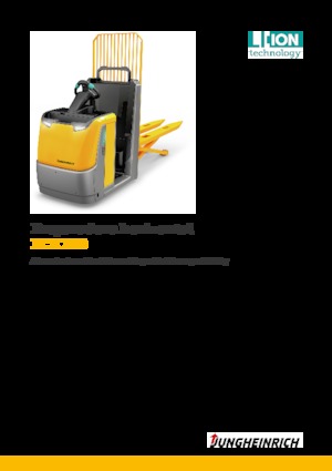 Horizontál kommisiózó targoncák Jungheinrich ECE 320