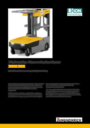 Horizontál kommisiózó targoncák Jungheinrich EKM 202