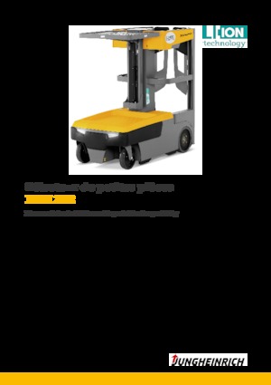 Horizontál kommisiózó targoncák Jungheinrich EKM 202