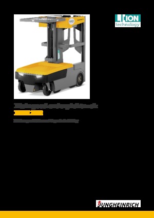 Horizontál kommisiózó targoncák Jungheinrich EKM 202