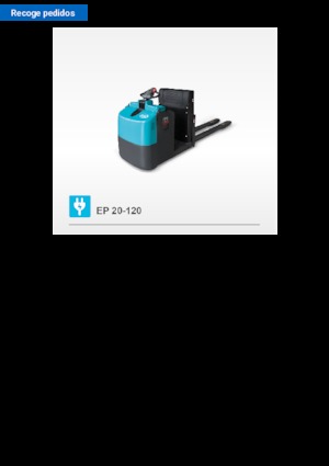 Horizontál kommisiózó targoncák Baoli EP 20-120