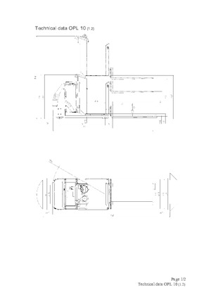 Horizontál kommisiózó targoncák Actil Warehouse Trucks OPL 10 1.2
