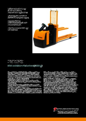 Horizontál kommisiózó targoncák Jungheinrich ECD 320