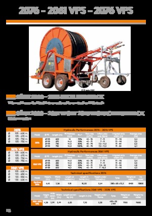 Csődobok IRRIFRANCE 2061 135/550