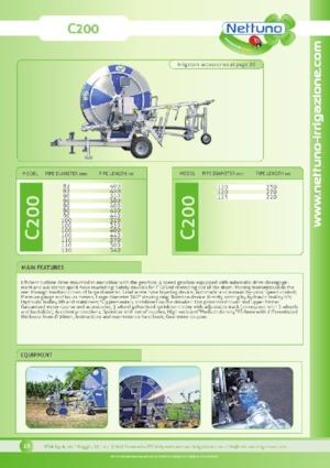 Csődobok Nettuno C200 125/220