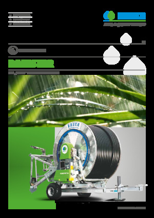 Csődobok Bauer Irrigation RAINSTAR A2 50-135