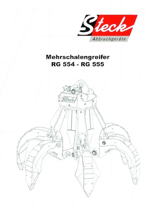 Hidr. Markolókanalak Steck RG 555 D