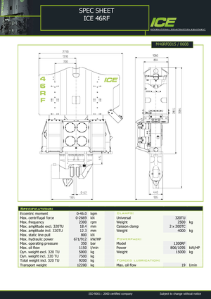 Vibrodöngölők ICE 46 RF