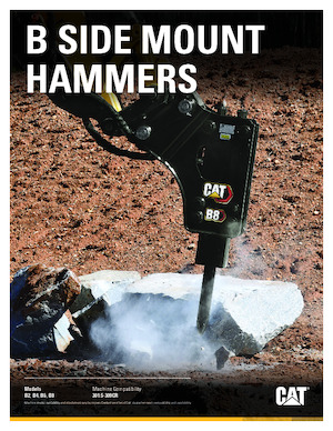Hidraulikus törők Caterpillar B2
