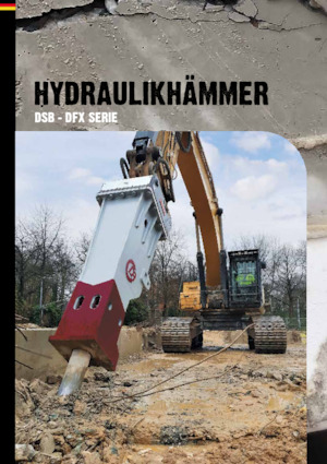 Hidraulikus törők Demarec DFX-80