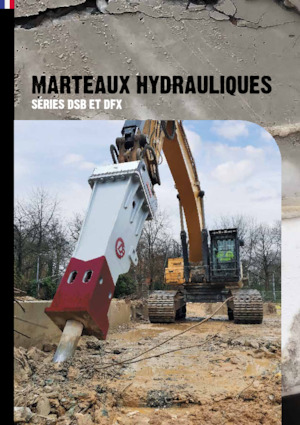 Hidraulikus törők Demarec DFX-58